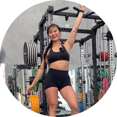 Joanna La, personal trainer, recommending Comfybud for premium comfort and body support